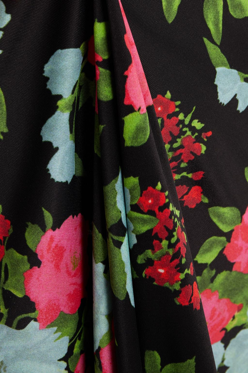 ERDEM Floral-print jersey midi skirt