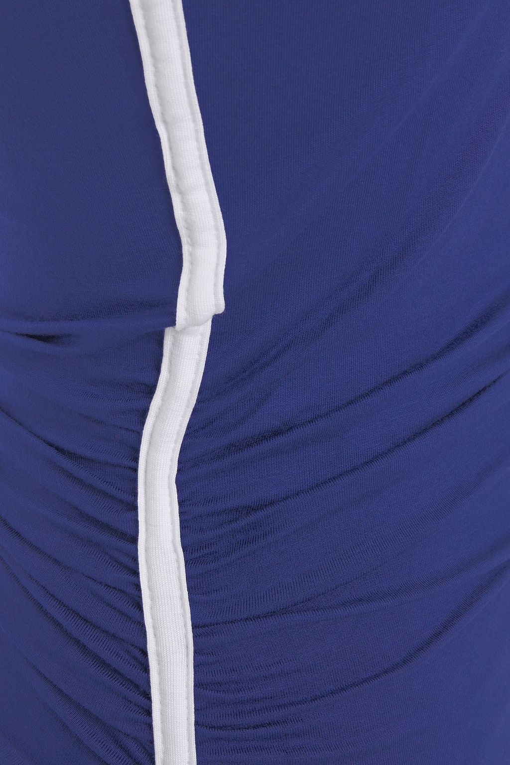 ENZA COSTA Ruched jersey midi dress