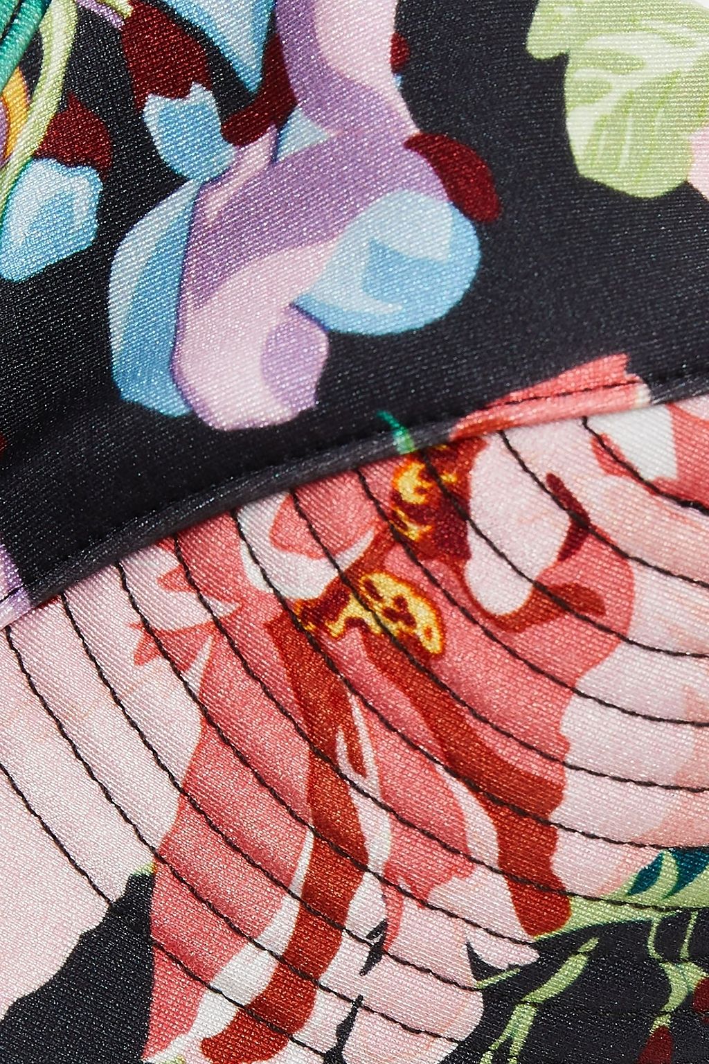 ZIMMERMANN Bellitude Bullet floral-print bikini top