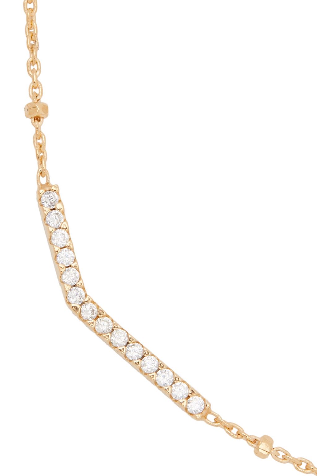 CORNELIA WEBB 24-karat gold-plated siamite bracelet