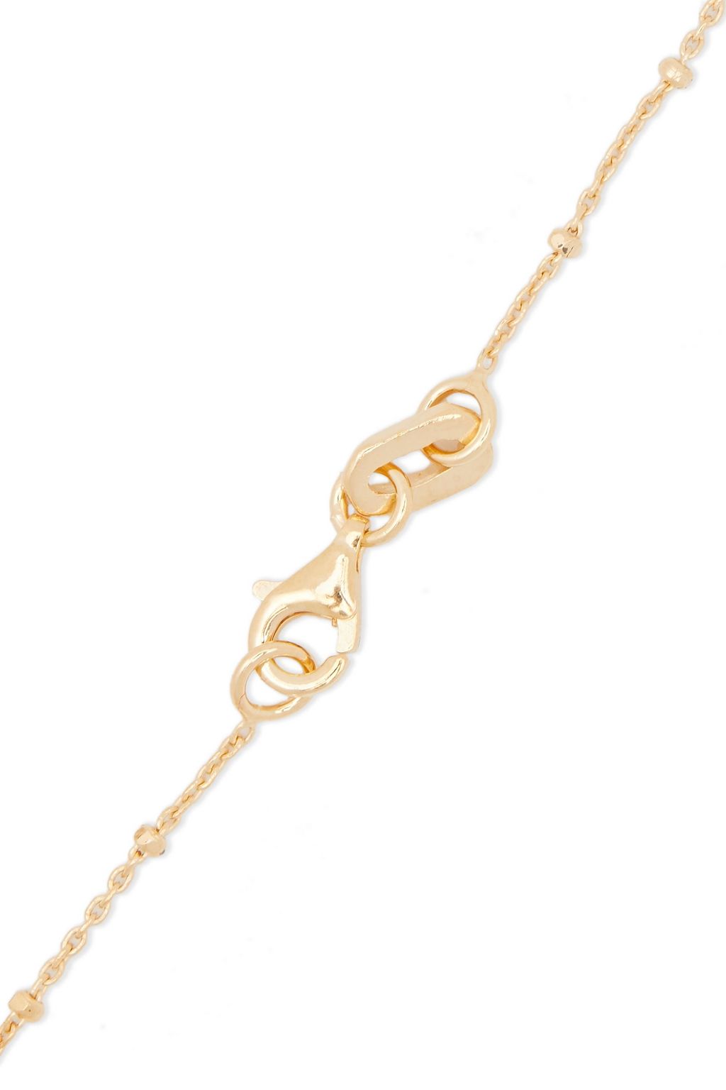 CORNELIA WEBB 24-karat gold-plated siamite necklace
