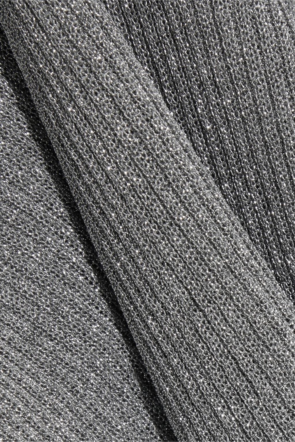 M MISSONI Metallic ribbed-knit sweater