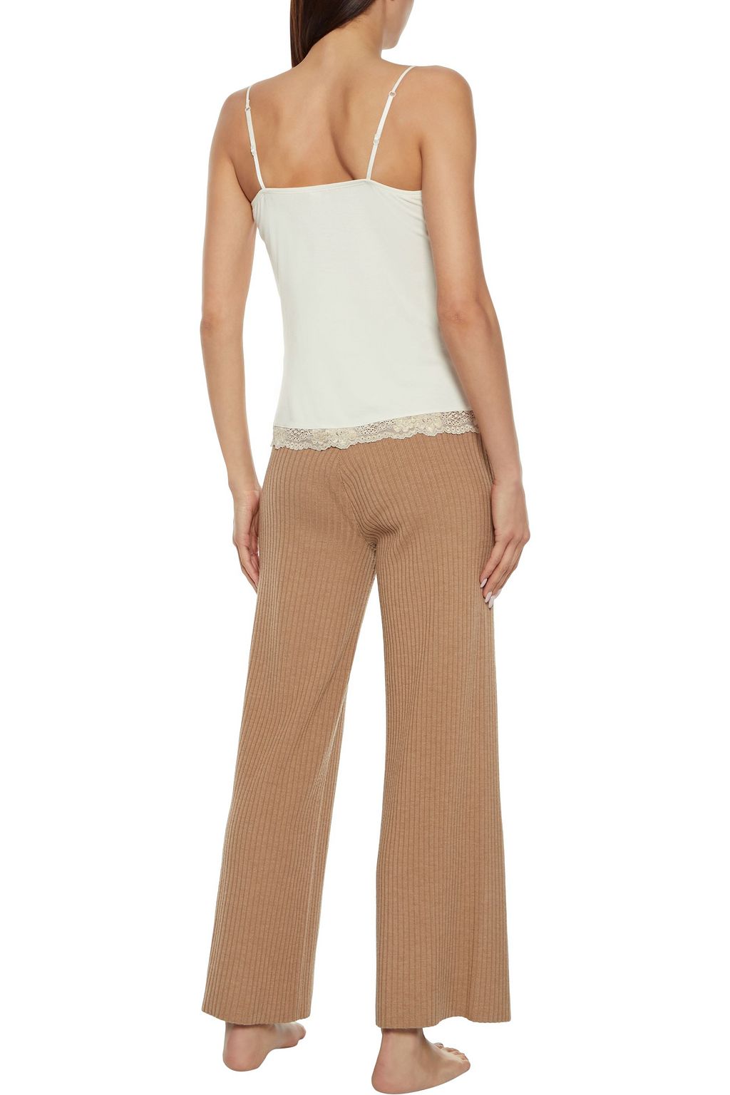 EBERJEY Prima Ballerina lace-trimmed stretch-jersey camisole
