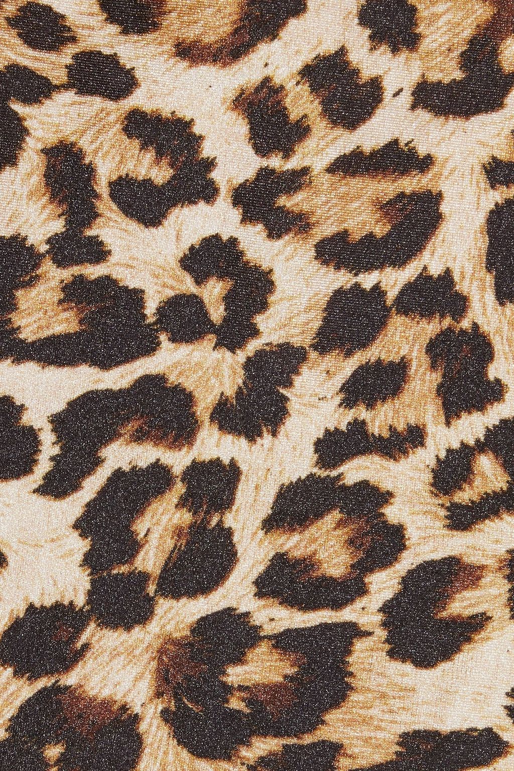 ZIMMERMANN Separates leopard-print high-rise bikini briefs