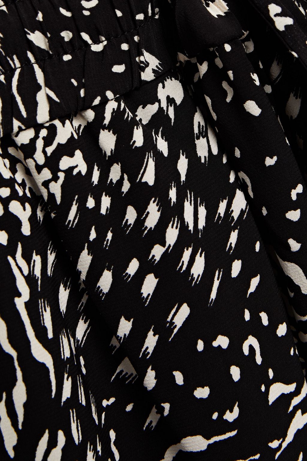 JOIE Cropped leopard-print crepe de chine tapered pants