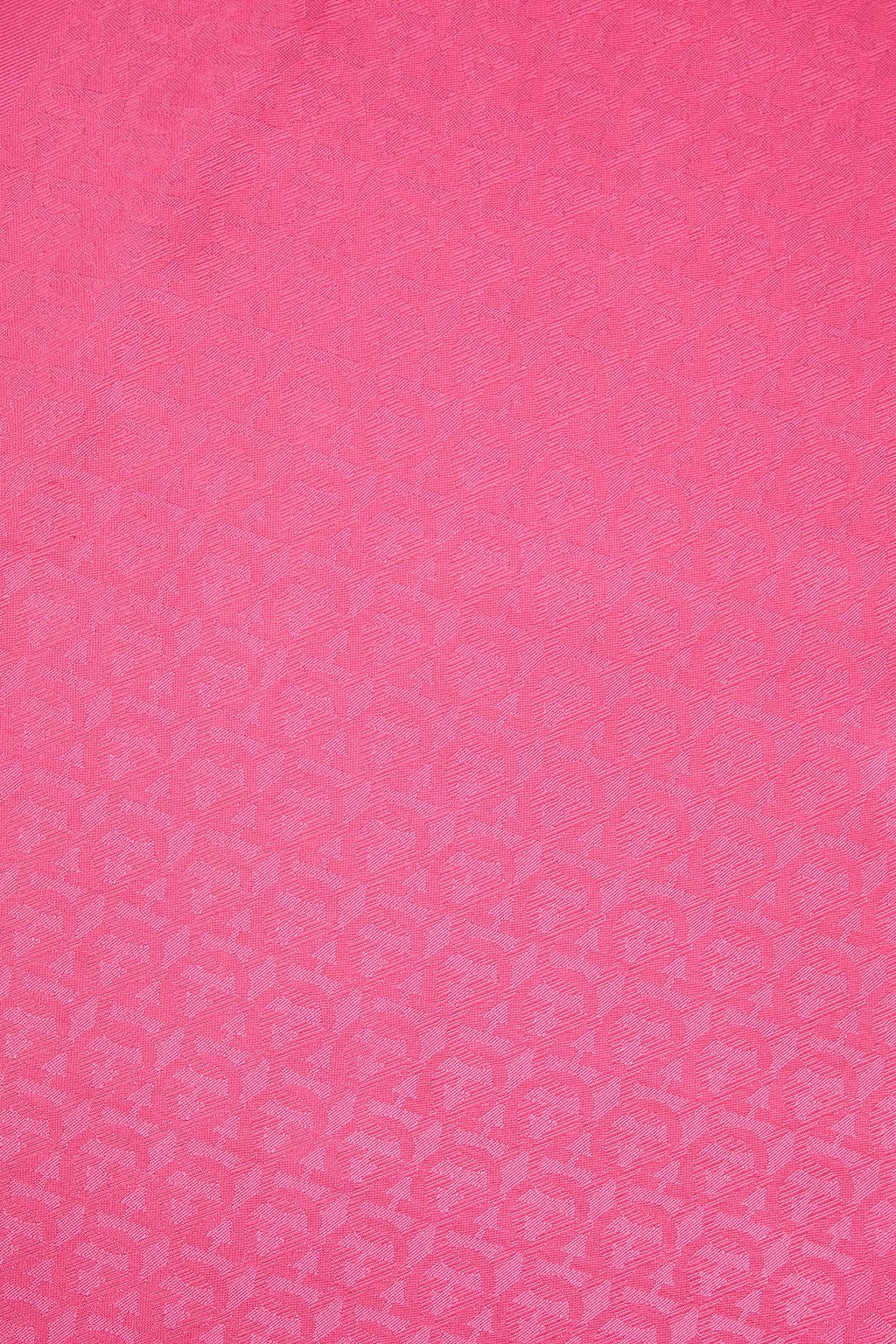 FERRAGAMO Silk and wool-blend jacquard scarf