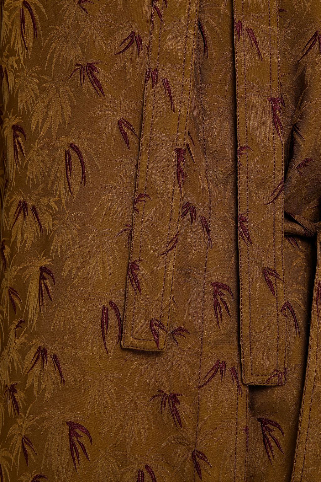CHLOÉ Tie-detailed jacquard shirt