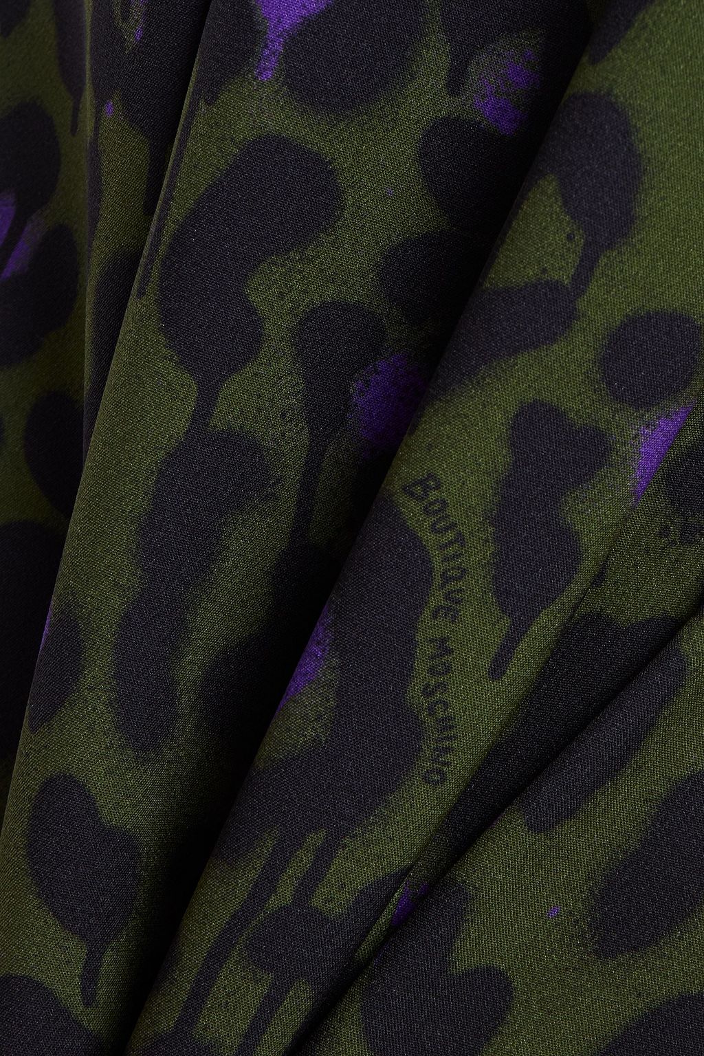 BOUTIQUE MOSCHINO Leopard-print stretch-jersey dress