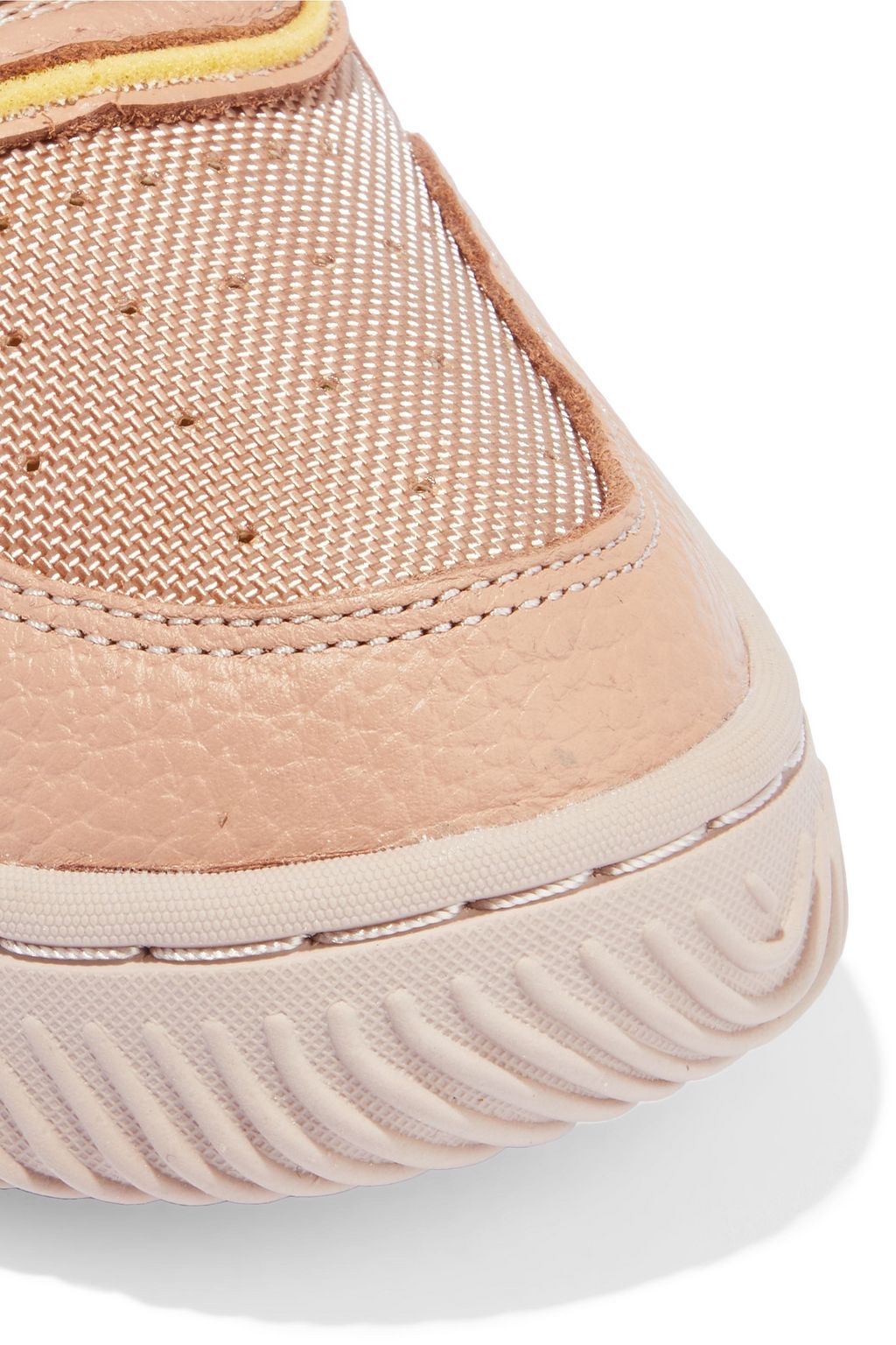 REEBOK X VICTORIA BECKHAM Dual Court II woven and leather sneakers
