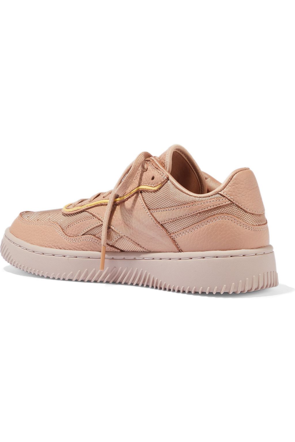 REEBOK X VICTORIA BECKHAM Dual Court II woven and leather sneakers