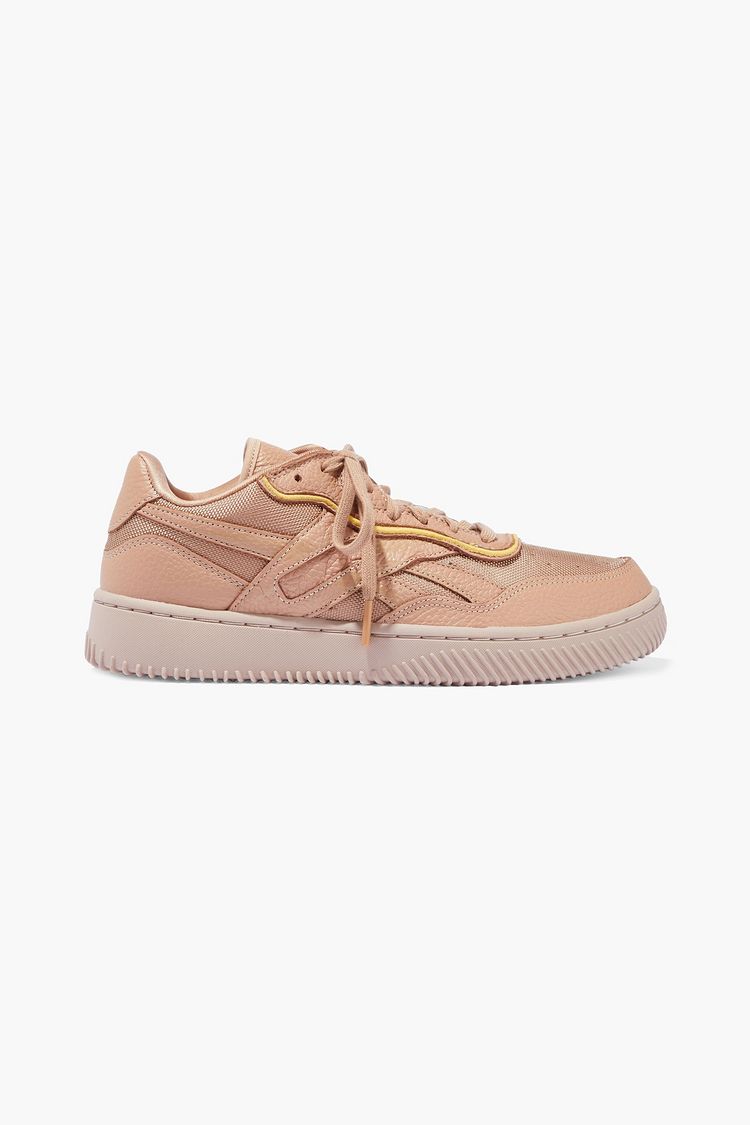 reebok-x-victoria-beckham-dual-court-ii-woven-and-leather-sneakers