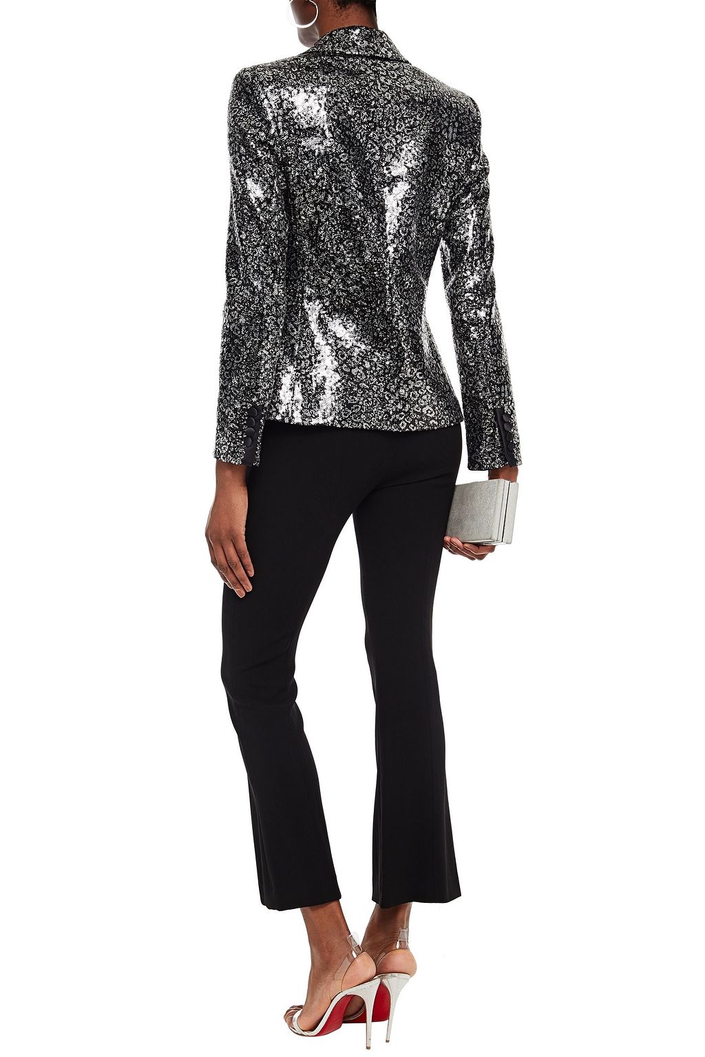 REDEMPTION Sequined tulle blazer