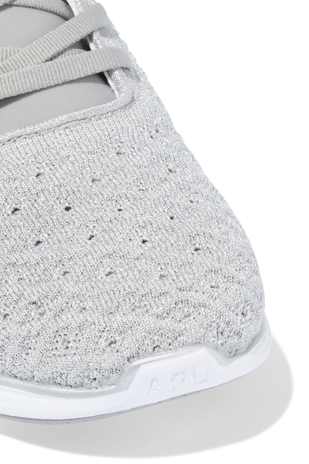 APL ATHLETIC PROPULSION LABS TechLoom Phantom neoprene and metallic stretch-knit sneakers