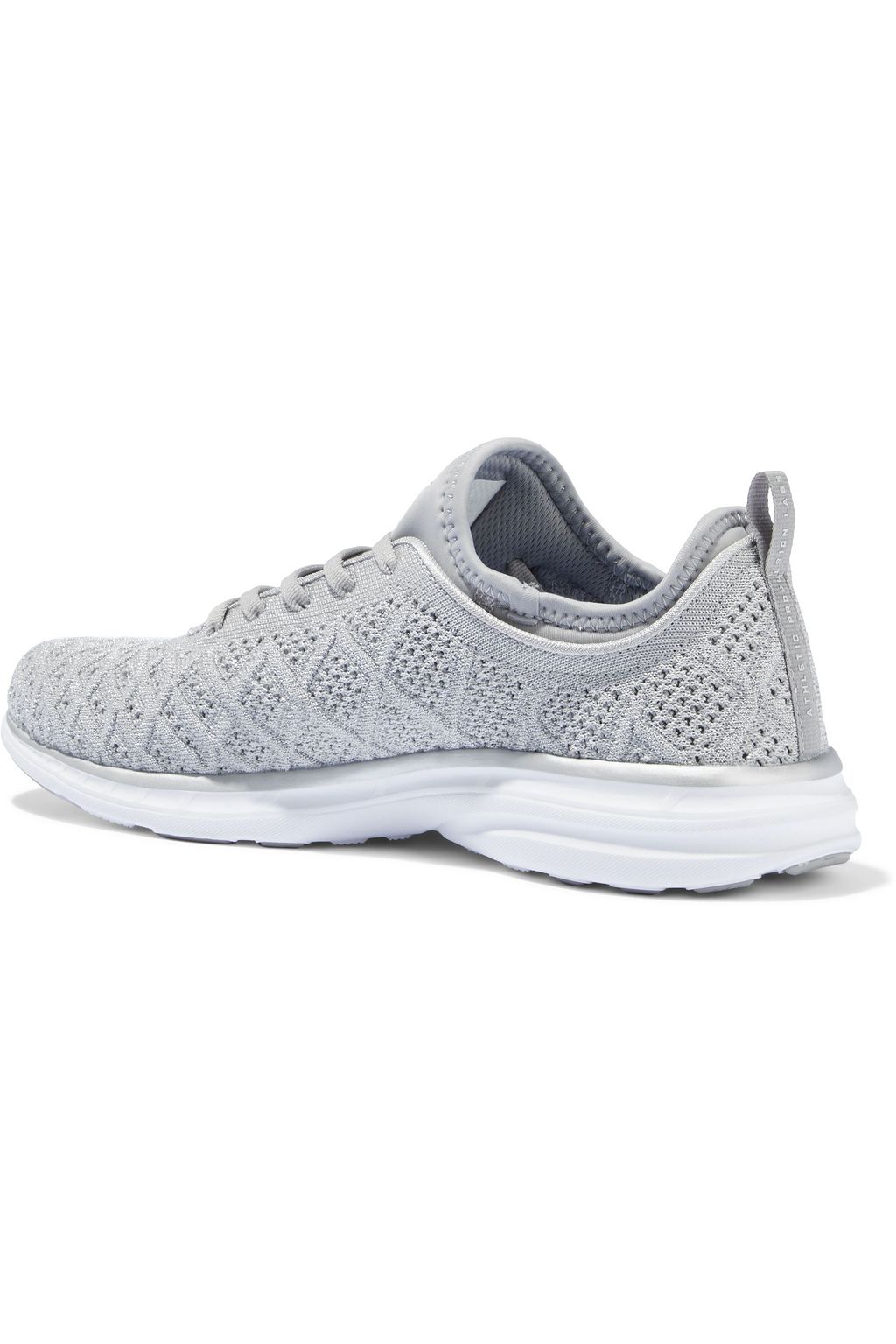 APL ATHLETIC PROPULSION LABS TechLoom Phantom neoprene and metallic stretch-knit sneakers