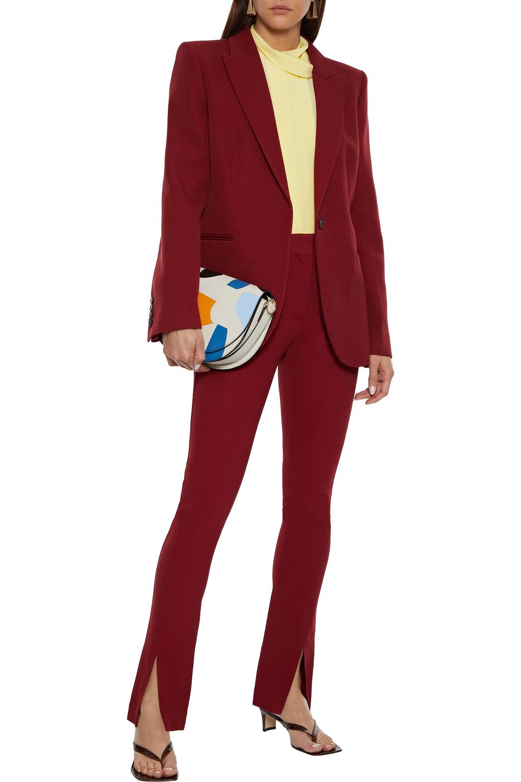 VICTORIA BECKHAM Wool-gabardine blazer