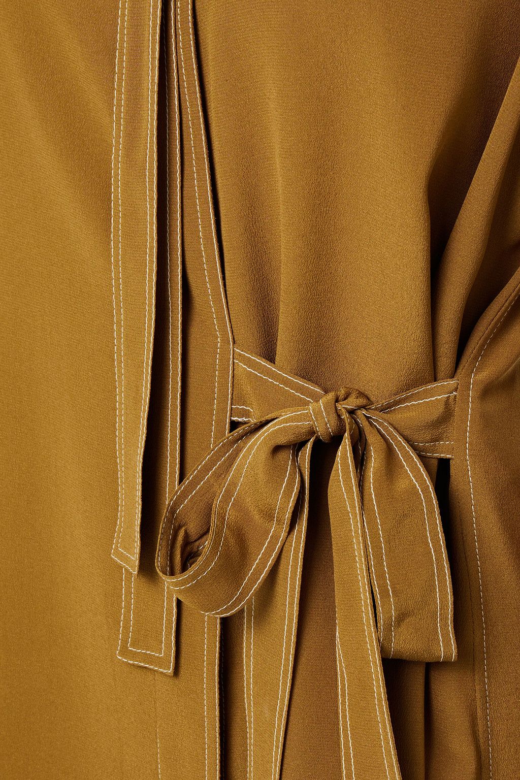 CHLOÉ Pussy-bow silk crepe de chine shirt
