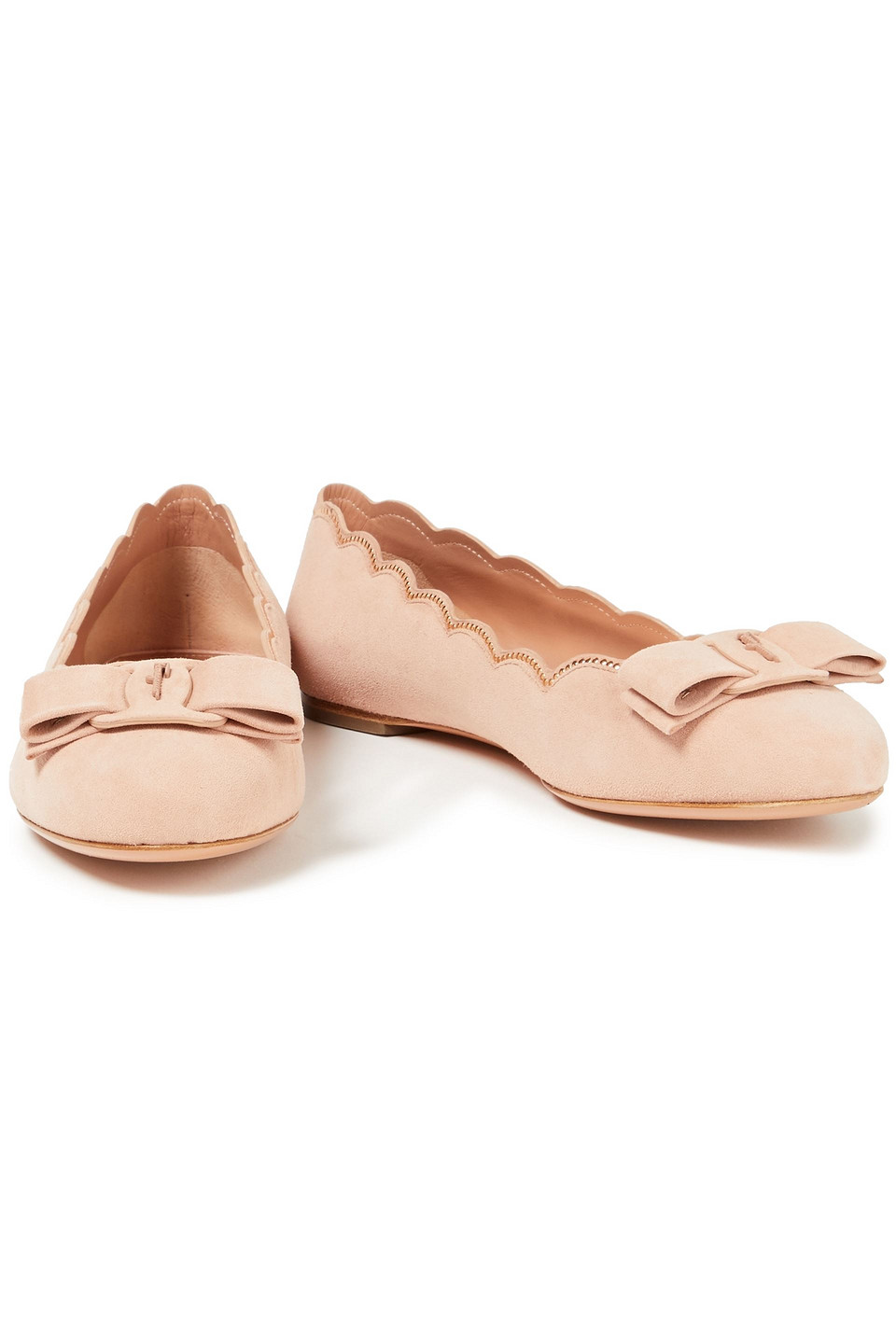 ferragamo suede flats