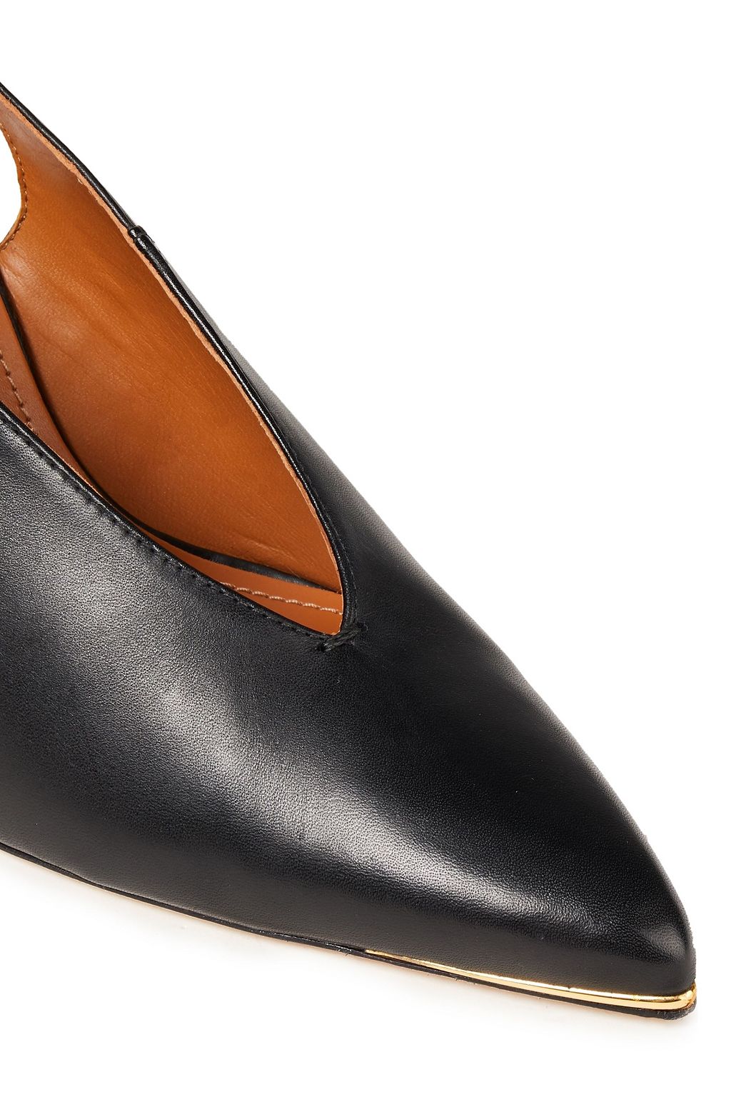 TORY BURCH Lila leather slingback pumps