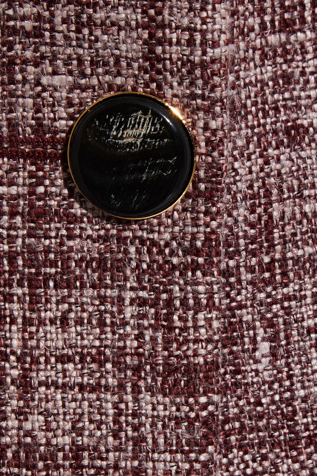 VICTORIA BECKHAM Linen-blend tweed blazer