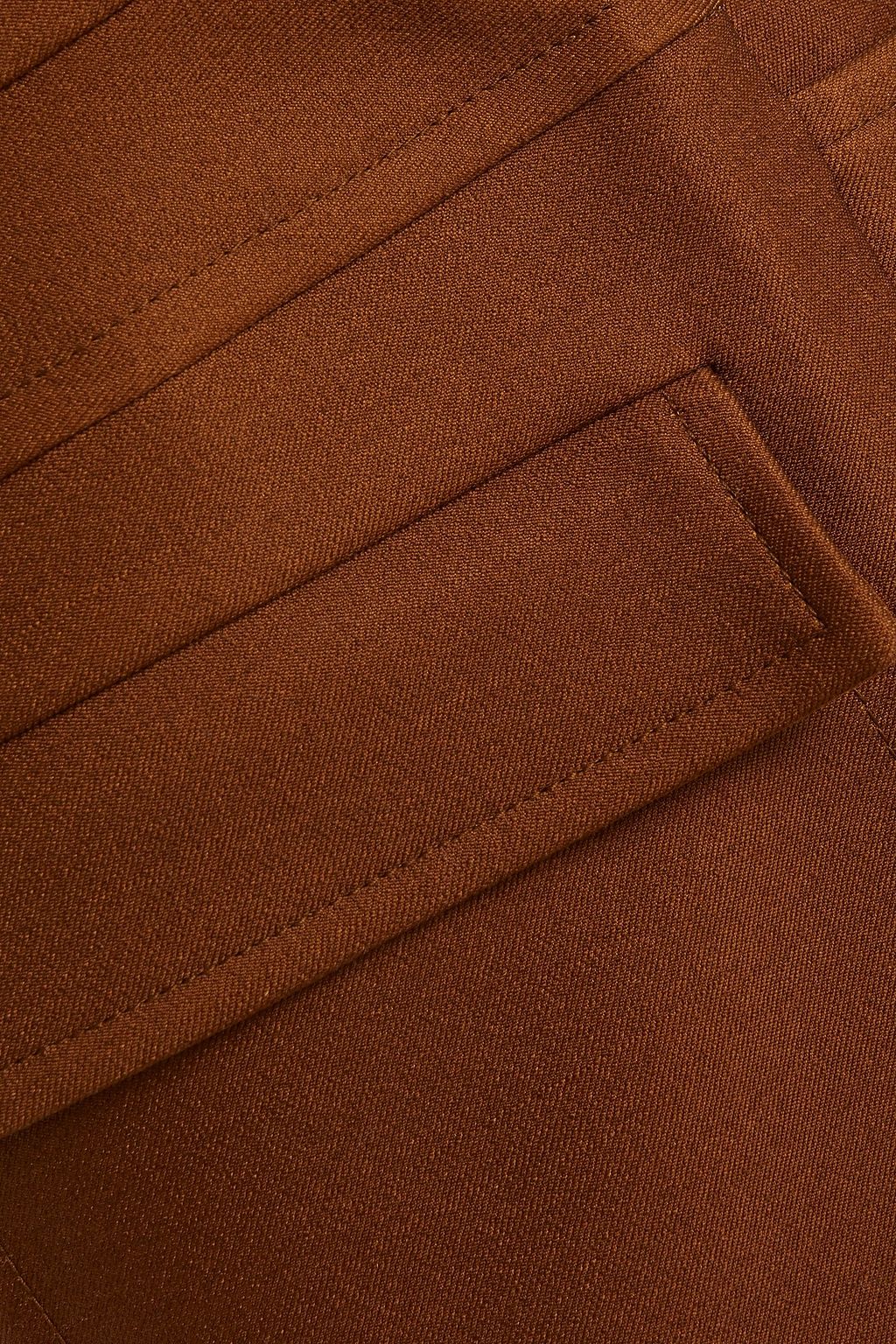 CHLOÉ Wool-blend twill flared pants