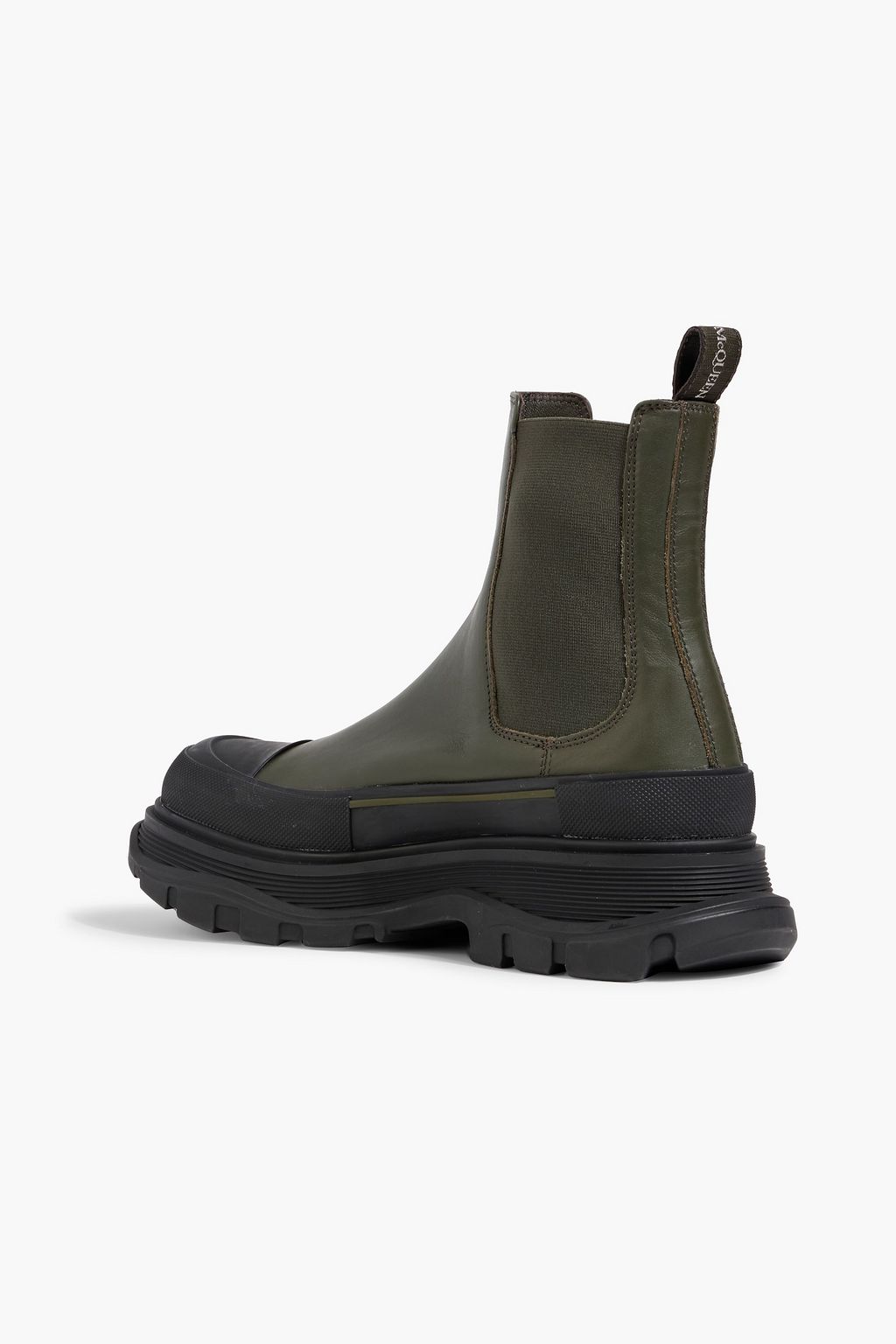 MCQUEEN Tread Slick leather Chelsea boots