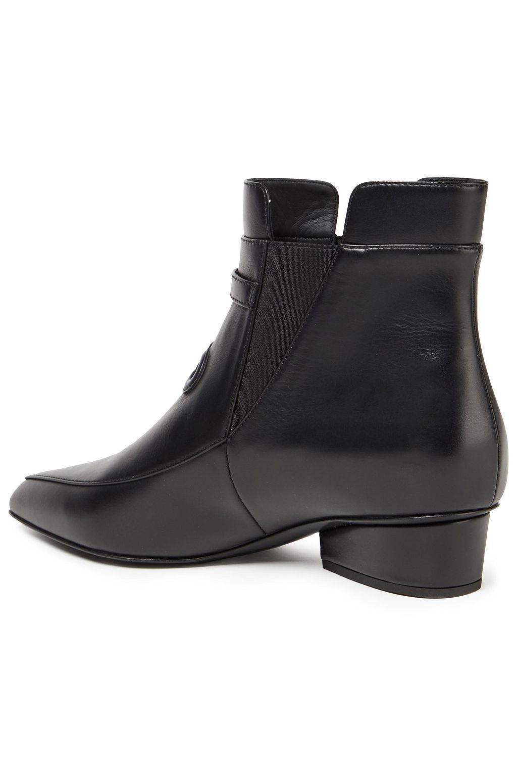 FERRAGAMO Mineo buckled leather ankle boots