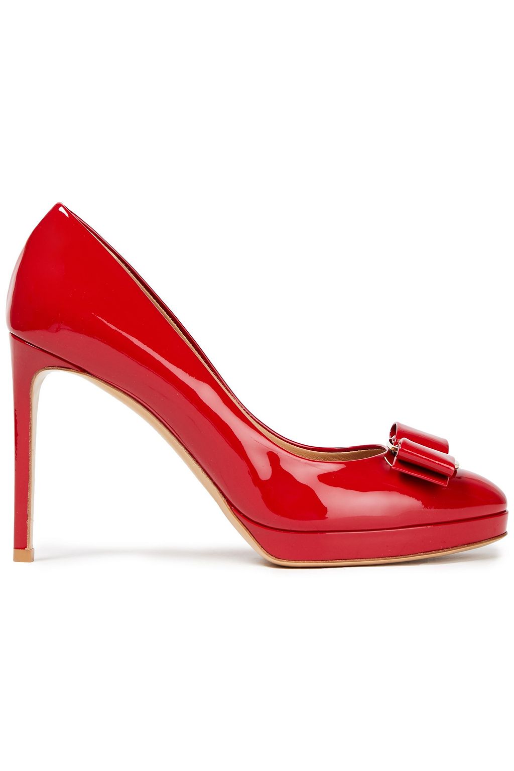 ferragamo platform pump