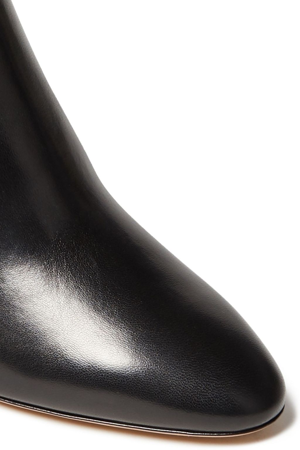 FERRAGAMO Camelia 55 leather ankle boots