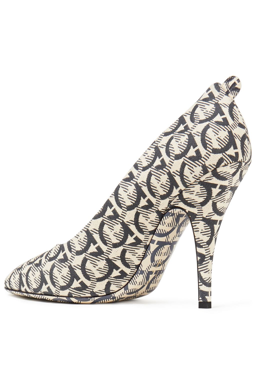 FERRAGAMO Judy 105 jacquard pumps