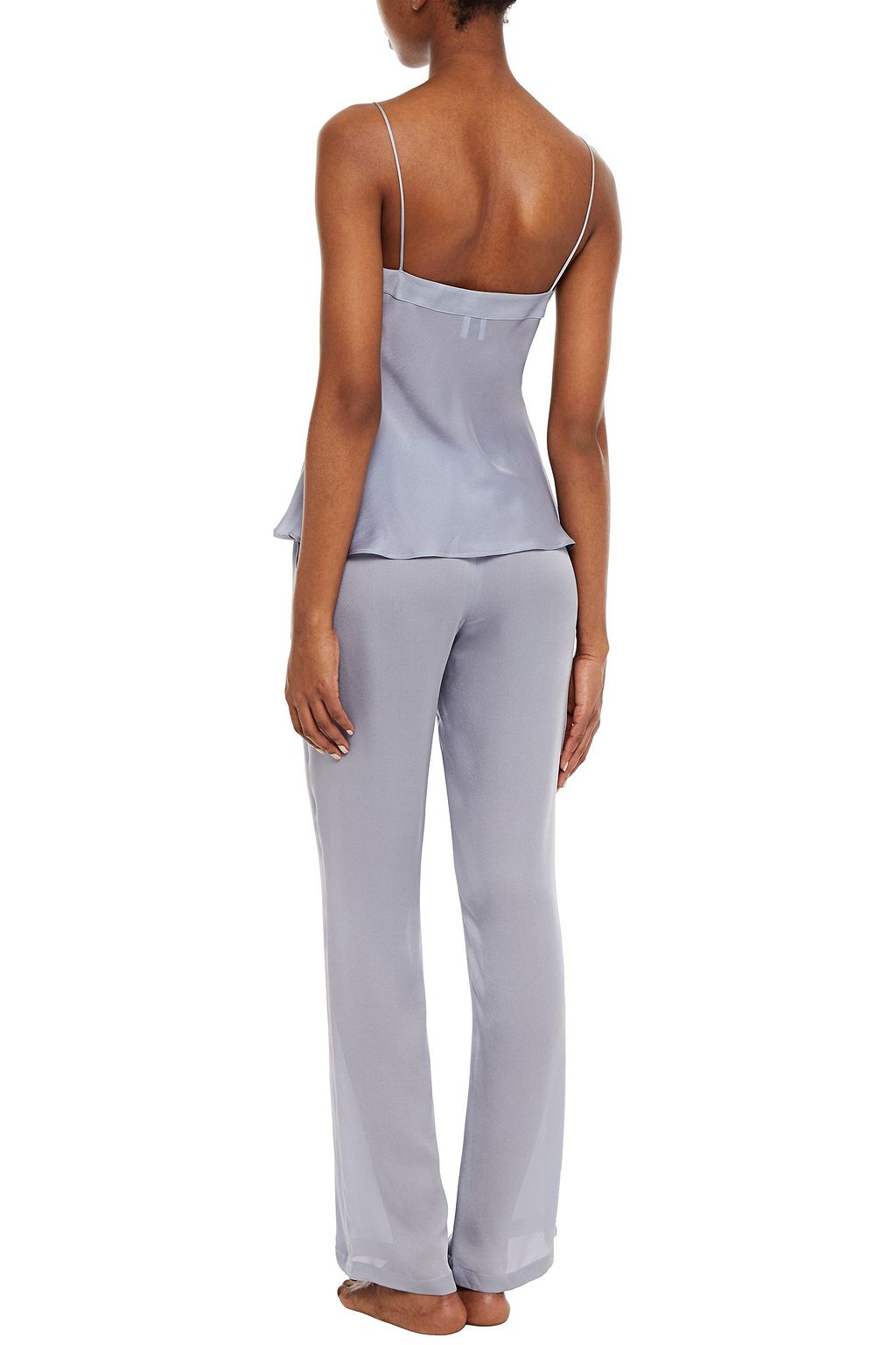 CARINE GILSON Silk-satin pajama pants