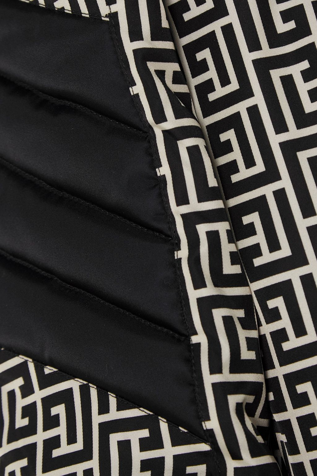 BALMAIN + Rossignol quilted printed ski pants