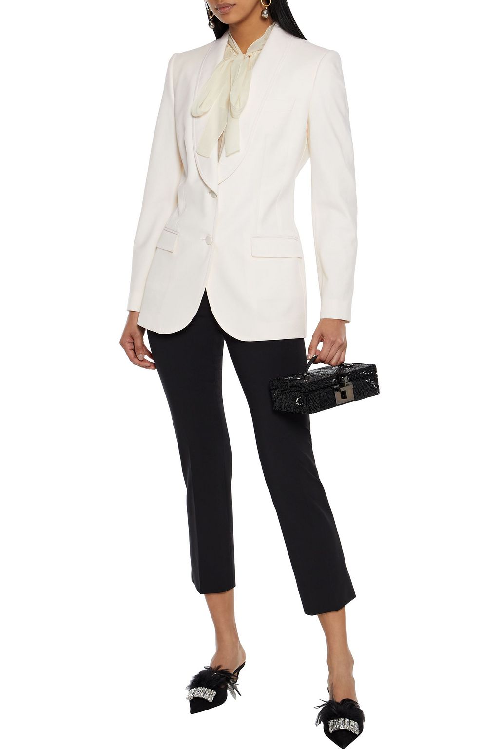 DOLCE&GABBANA Wool-blend blazer