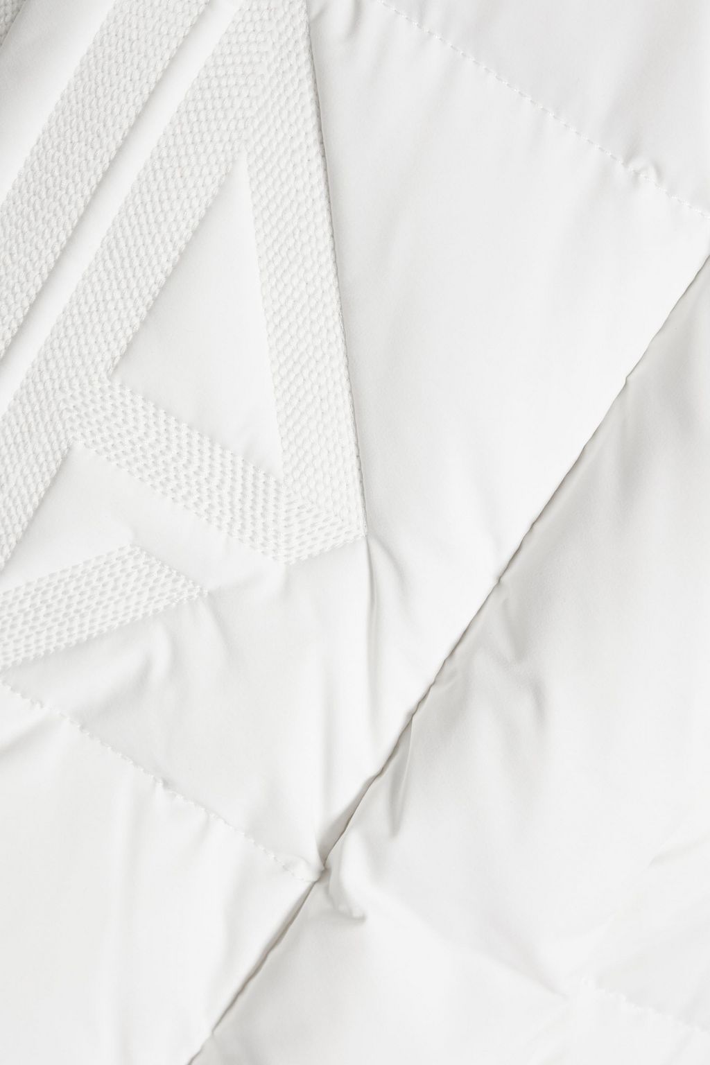 CHLOÉ + Fusalp wool-trimmed embroidered quilted hooded down ski jacket
