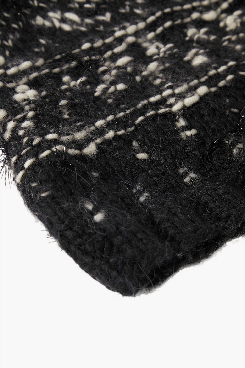 STELLA MCCARTNEY Bouclé-knit wool balaclava