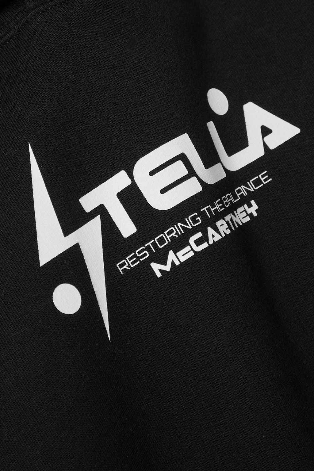 STELLA MCCARTNEY كنزة هودي من قطن الجيرسي مزينة بطبعات