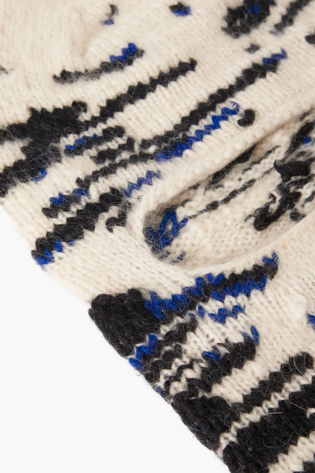 STELLA MCCARTNEY Intarsia wool balaclava