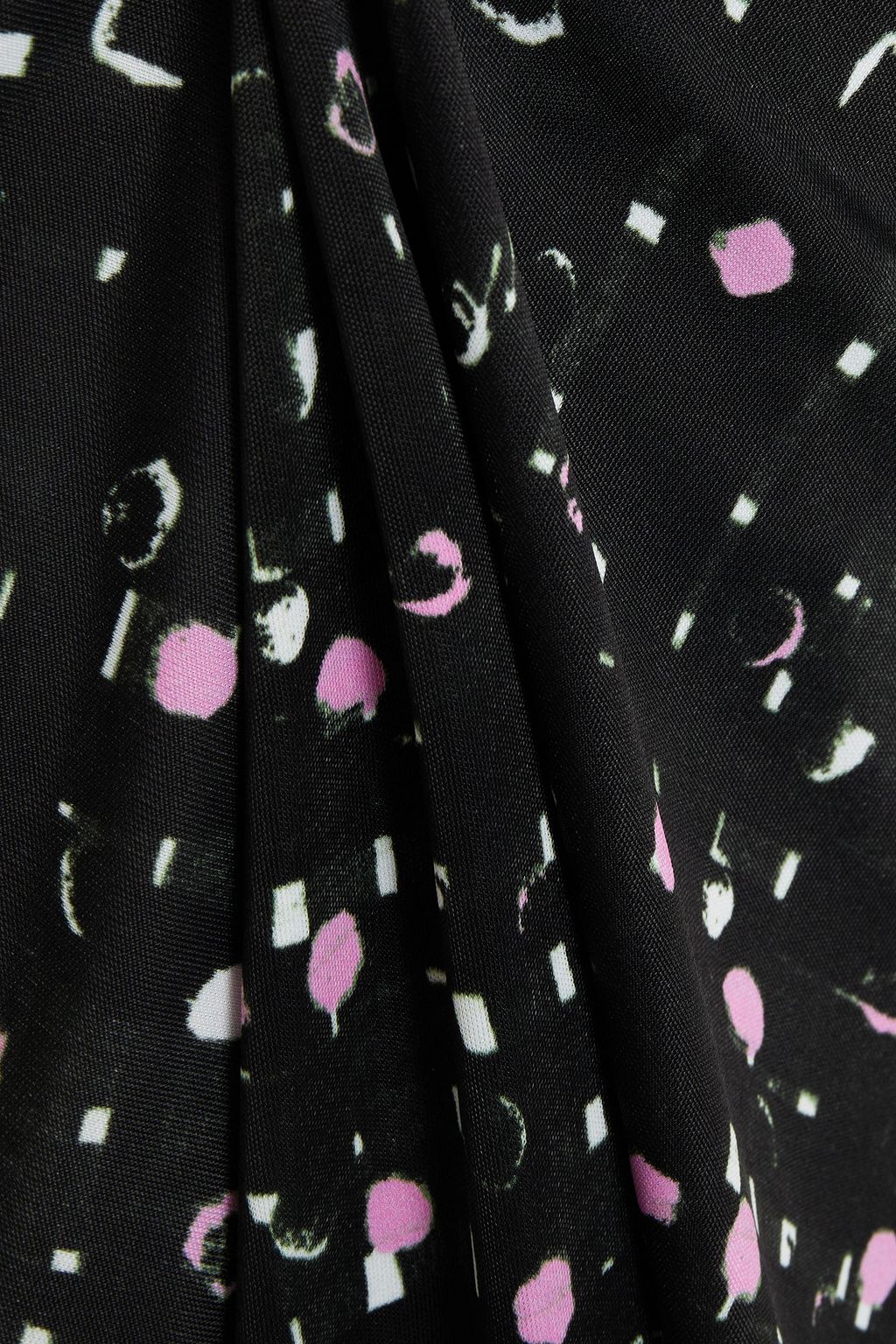 ERDEM Elvin printed satin-jersey midi skirt
