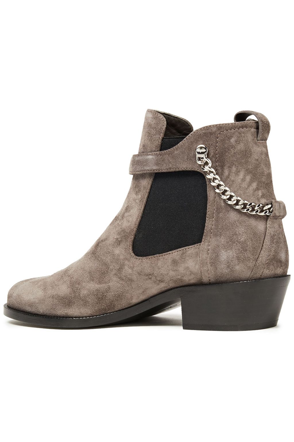 FERRAGAMO Ardisie embellished suede ankle boots