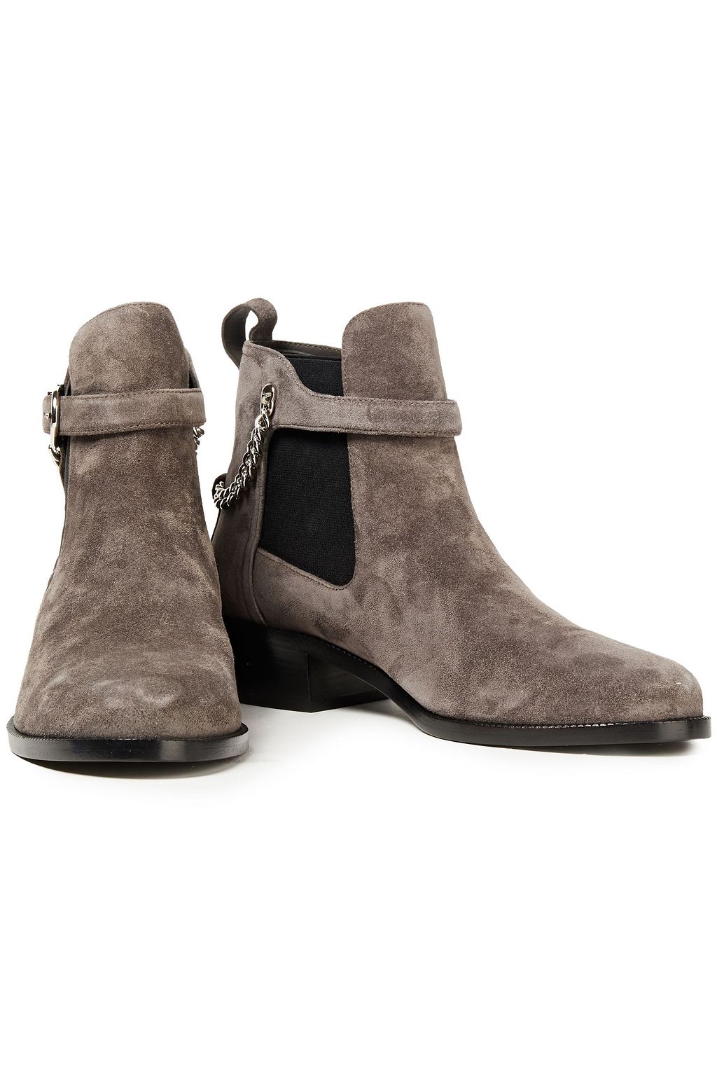 FERRAGAMO Ardisie embellished suede ankle boots