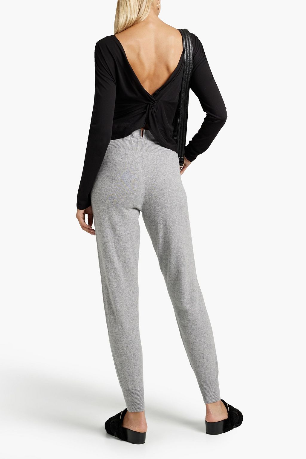 LE ORE Bari convertible cotton and modal-blend jersey top