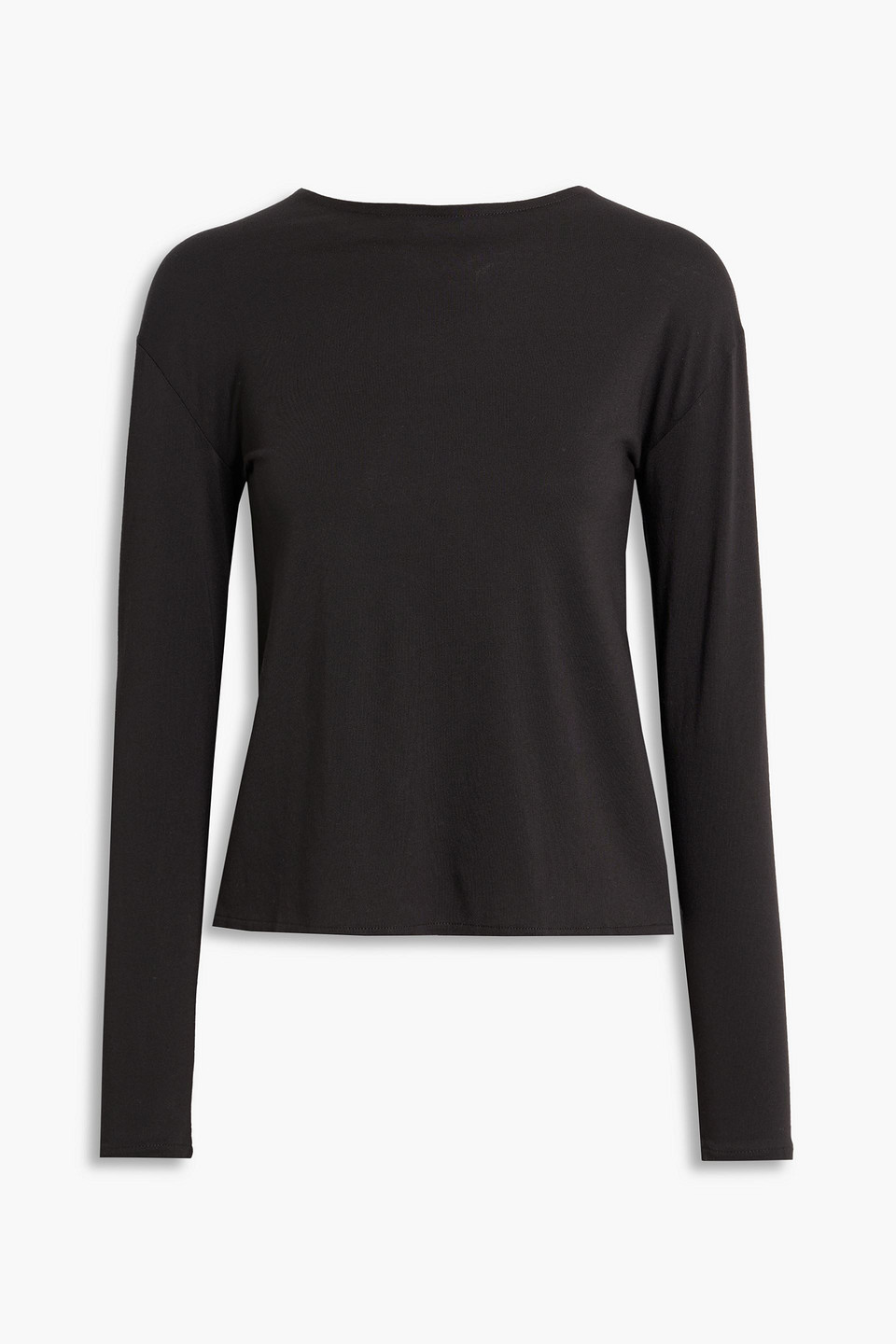 LE ORE Bari convertible cotton and modal-blend jersey top