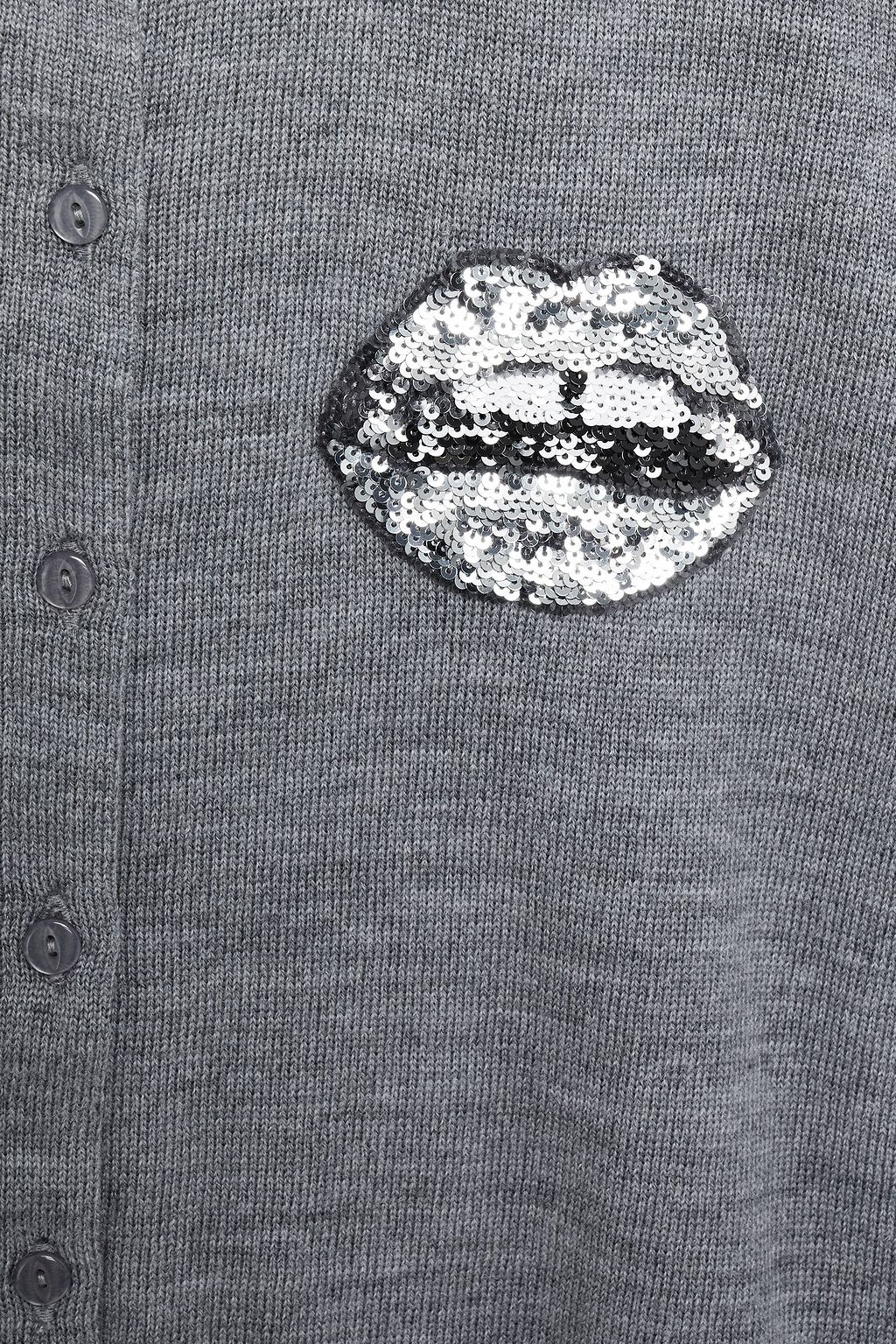 MARKUS LUPFER April sequin-embellished merino wool cardigan
