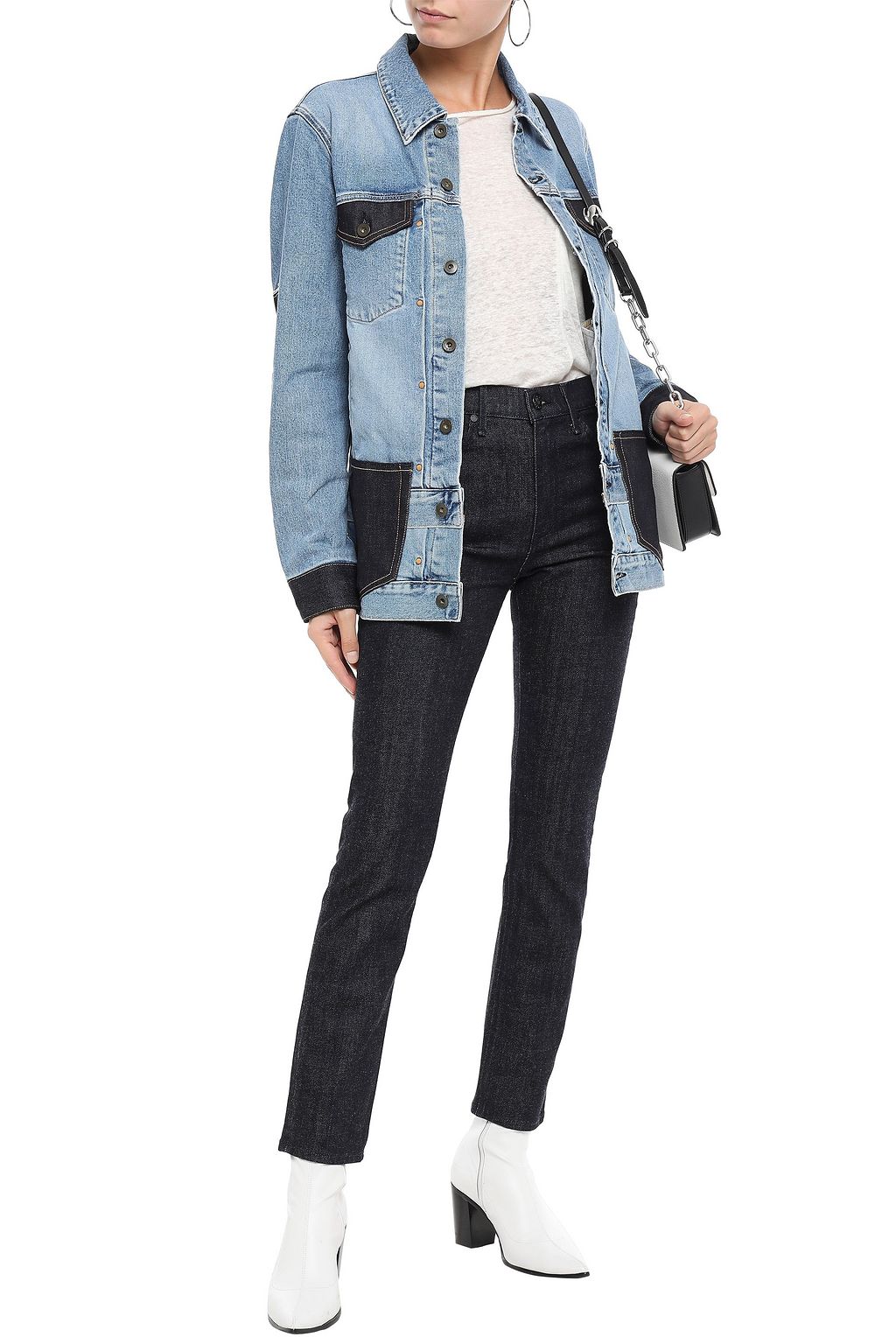 RAG & BONE High-rise slim-leg jeans