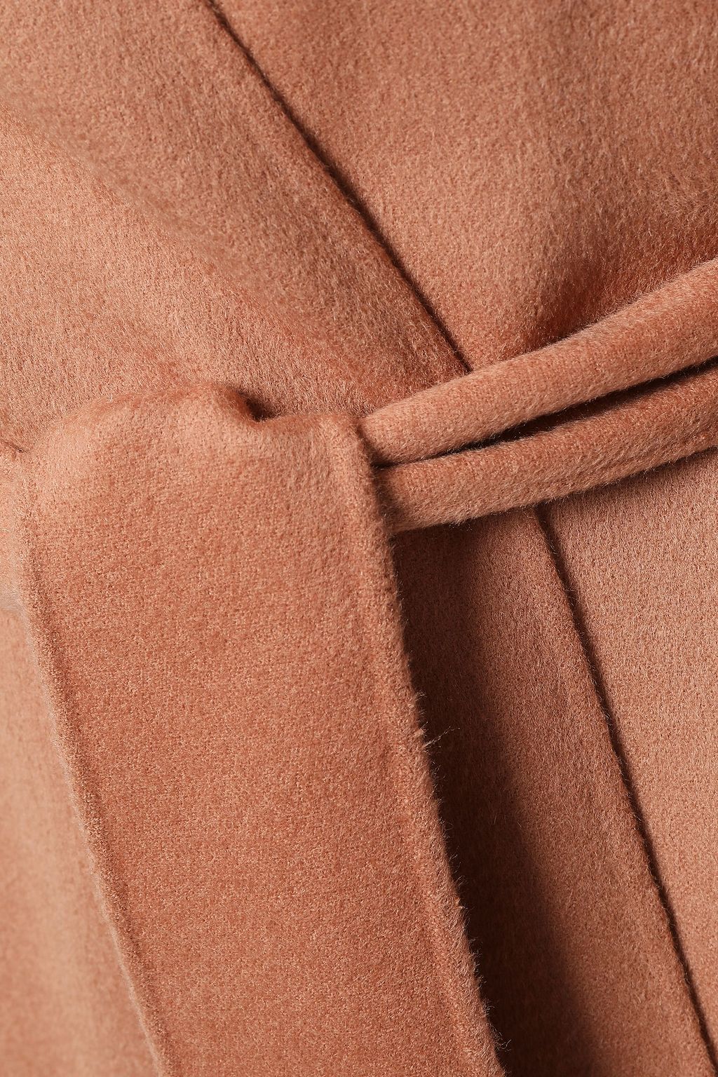 ZIMMERMANN Belted wool-felt coat