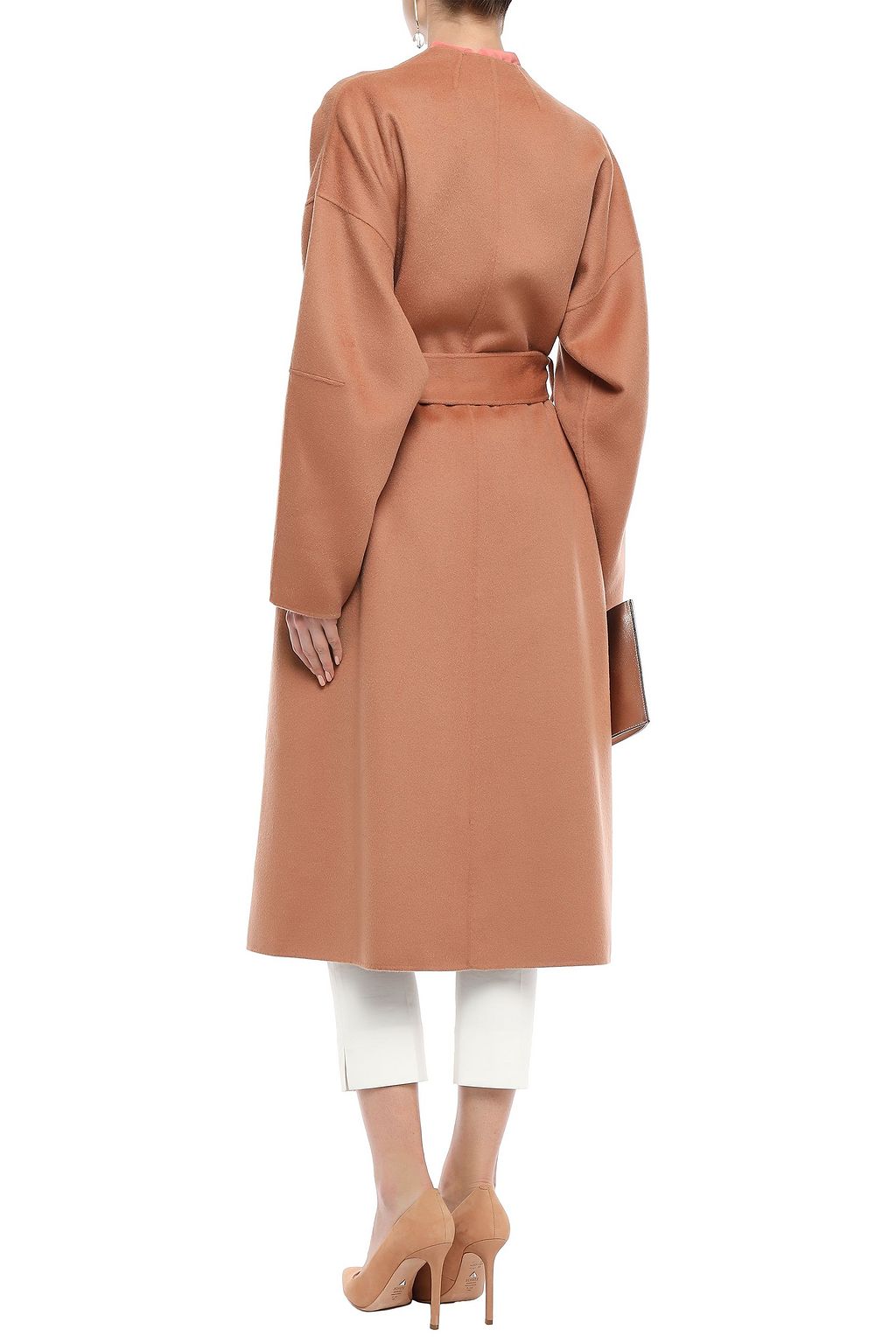 ZIMMERMANN Belted wool-felt coat