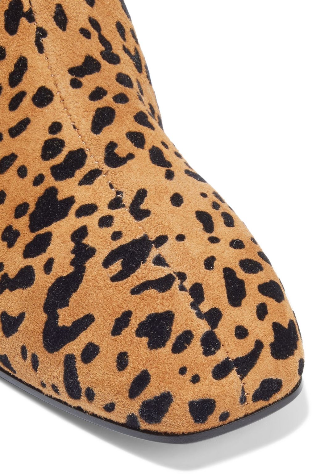 RAG & BONE Aslen flocked suede ankle boots