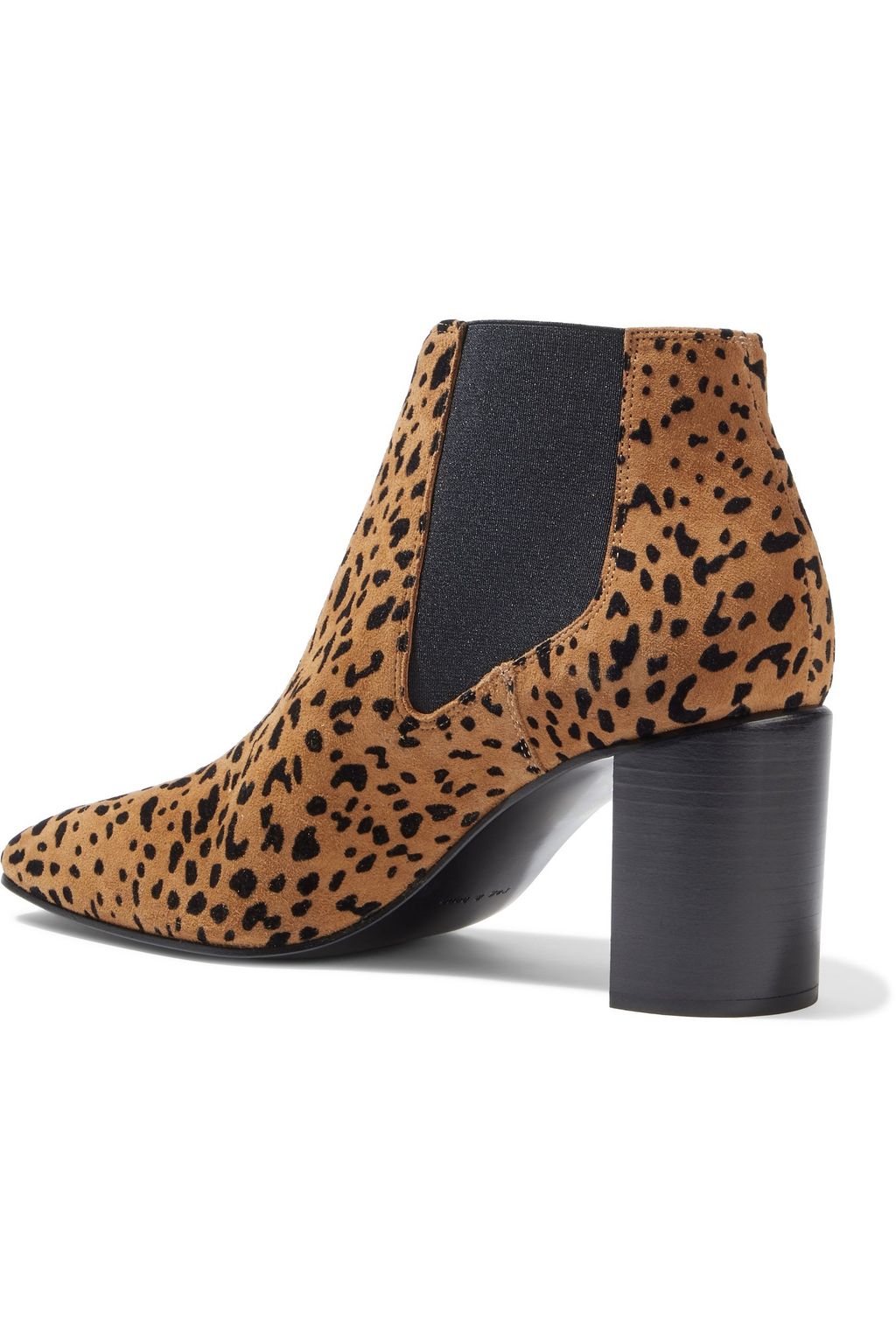 RAG & BONE Aslen flocked suede ankle boots