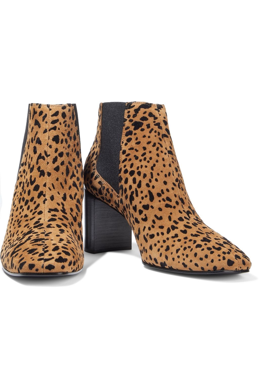 RAG & BONE Aslen flocked suede ankle boots