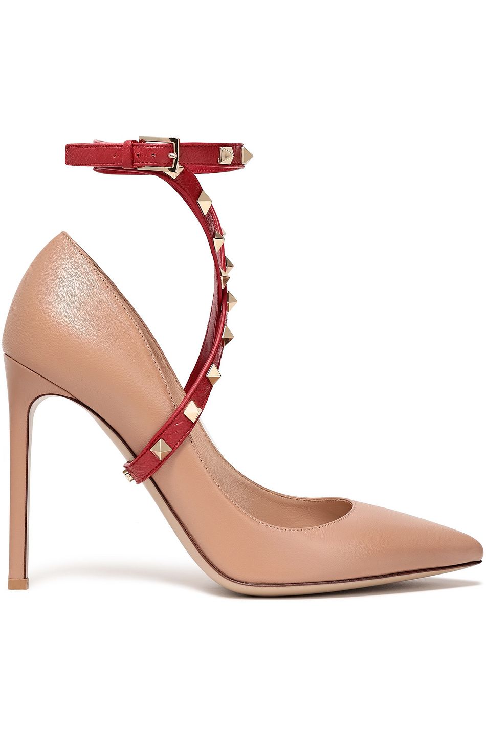 two tone heels pumps