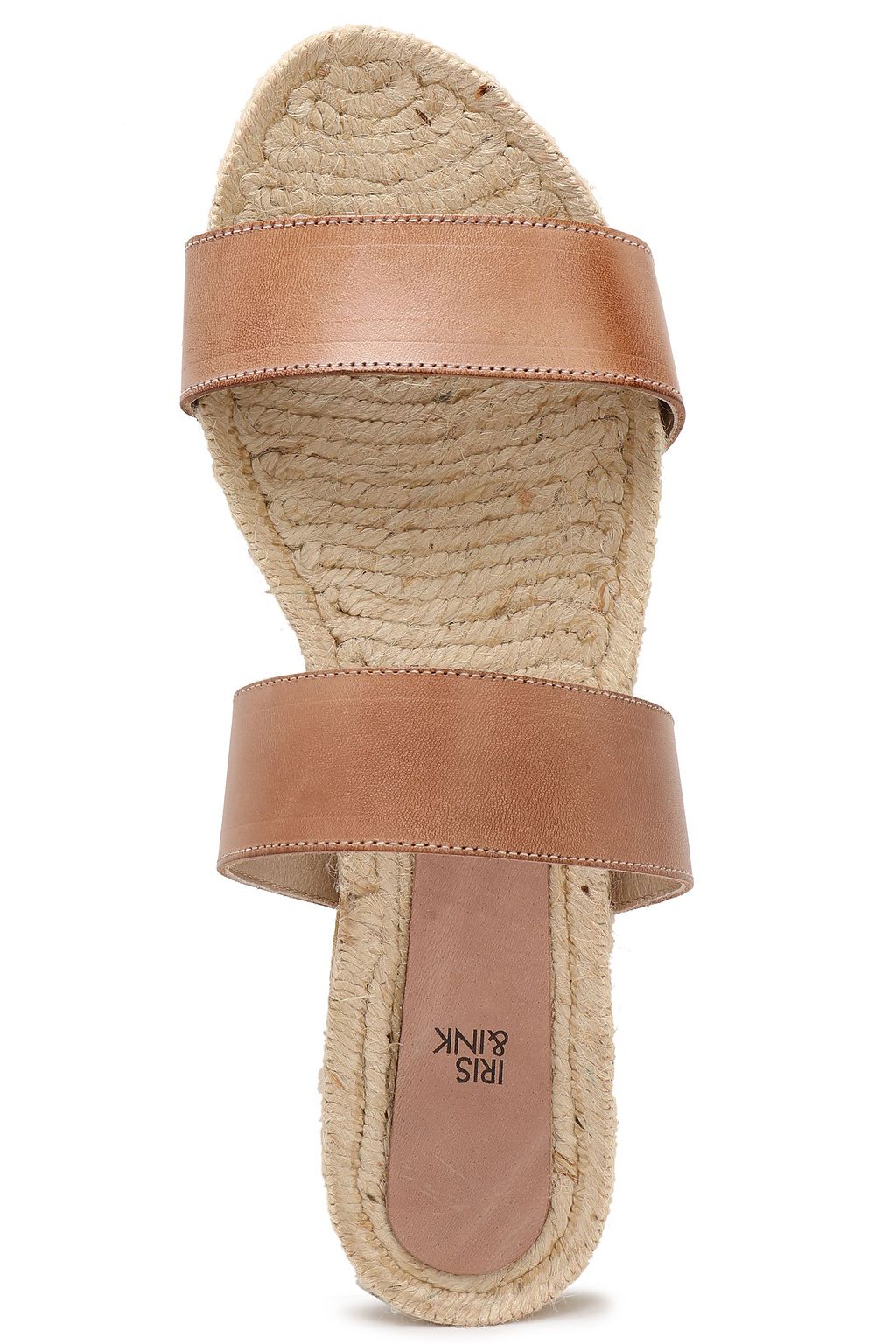 IRIS & INK Jonah leather espadrille sandals